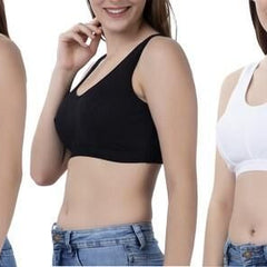Womens Multicolor Air Bra (Pack of 3) Robykart