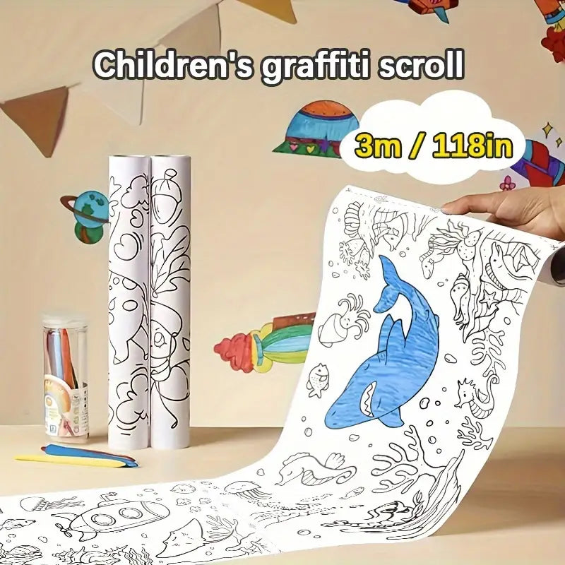 Doodle Art Roll Robykart