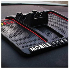 HSR Car Accessories Multifunction Phone GPS Holder Anti-Slip Silicone Pad and Car Mobile Holders for Car Dashboard Robykart