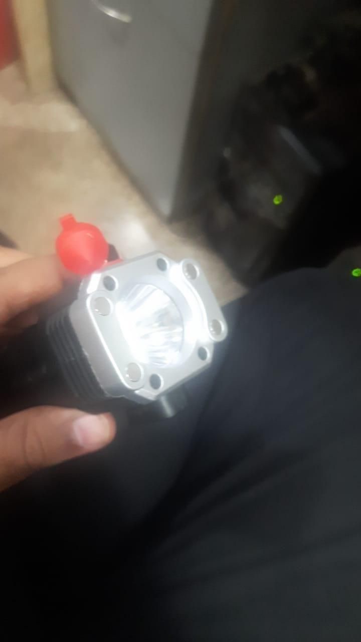Portable Rechargeable Torch LED Flashlight Robykart