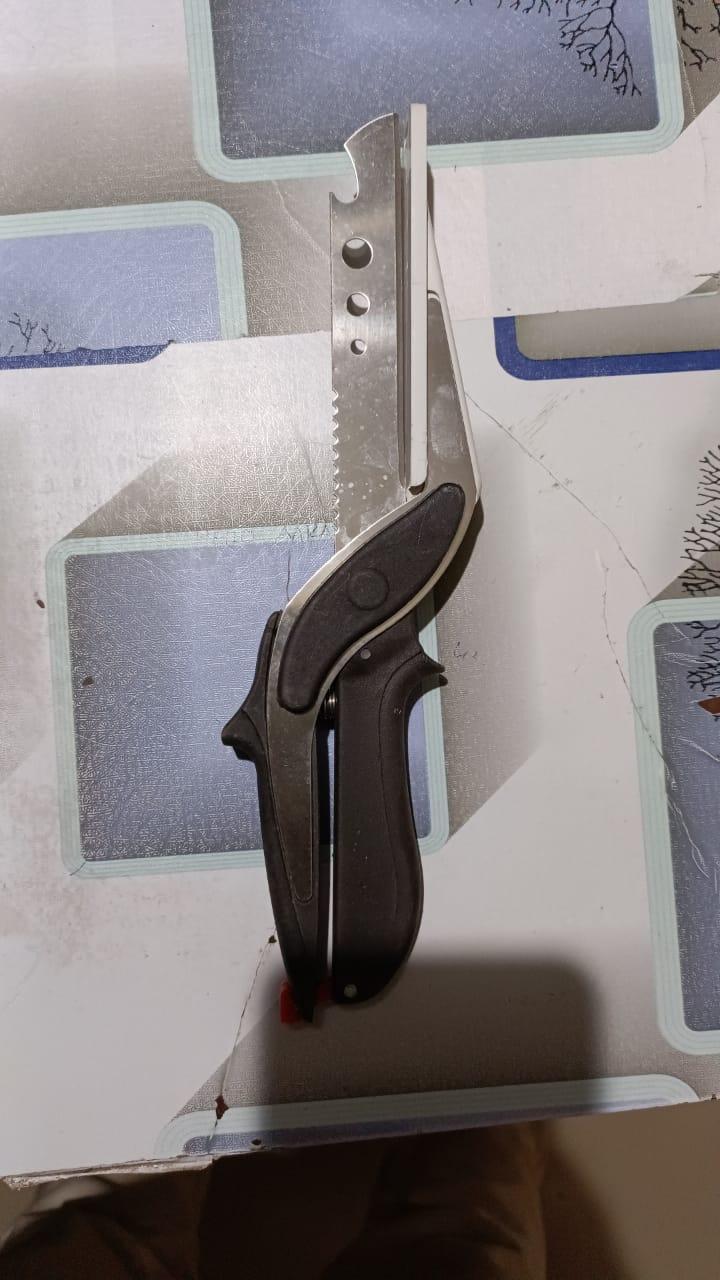 Clever Cutter - 2 in 1 Kitchen Knife / Cleaver Cutters Robykart