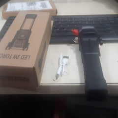 Portable Rechargeable Torch LED Flashlight Robykart