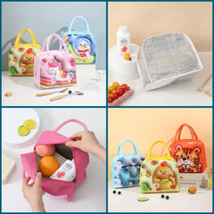 3D Cartoon Lunch Bag For Kids Robykart