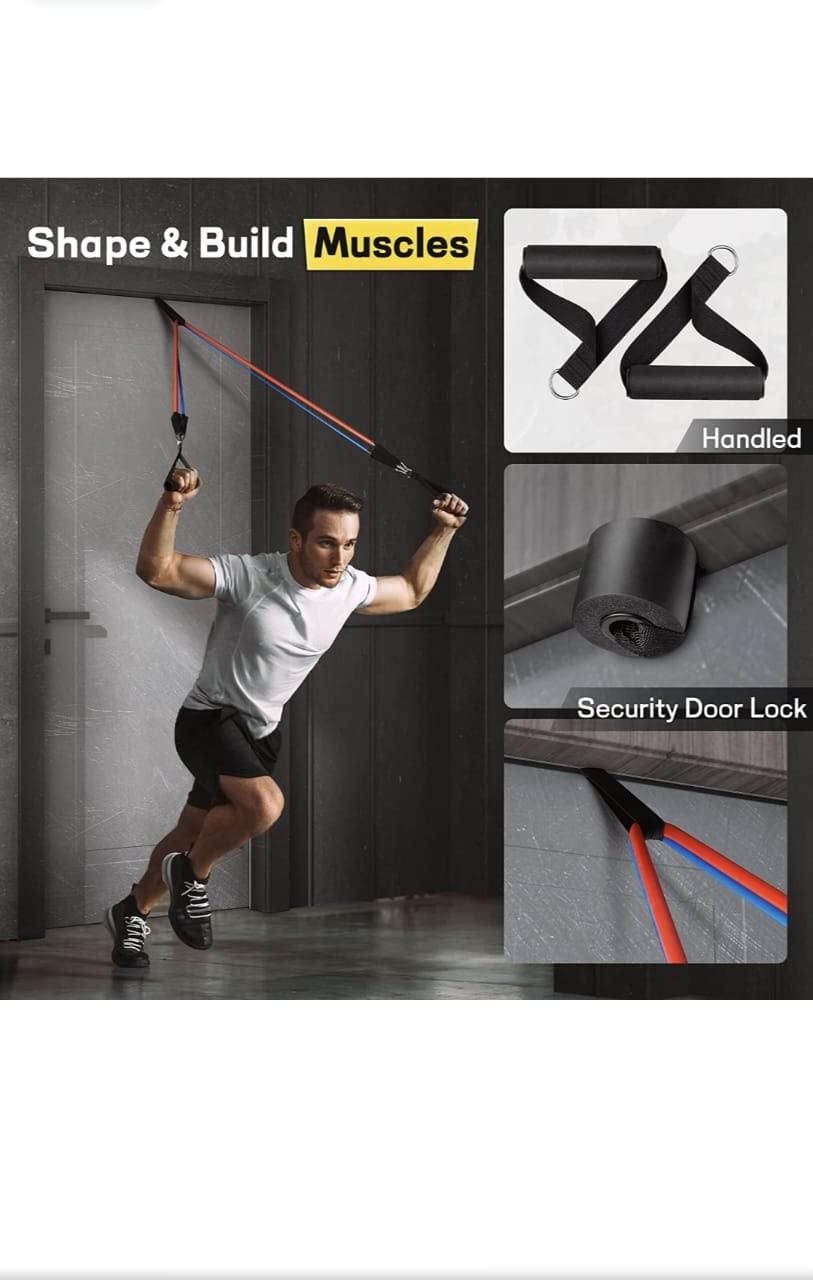 Resistance Band Set for Heavy Workout Robykart