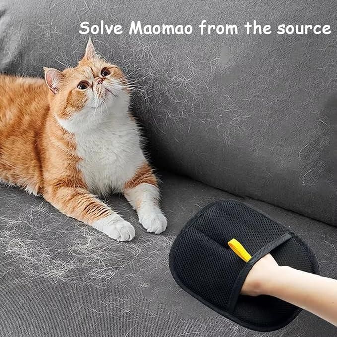 Pet Hair Removal Gloves Robykart