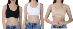 Womens Multicolor Air Bra (Pack of 3) Robykart
