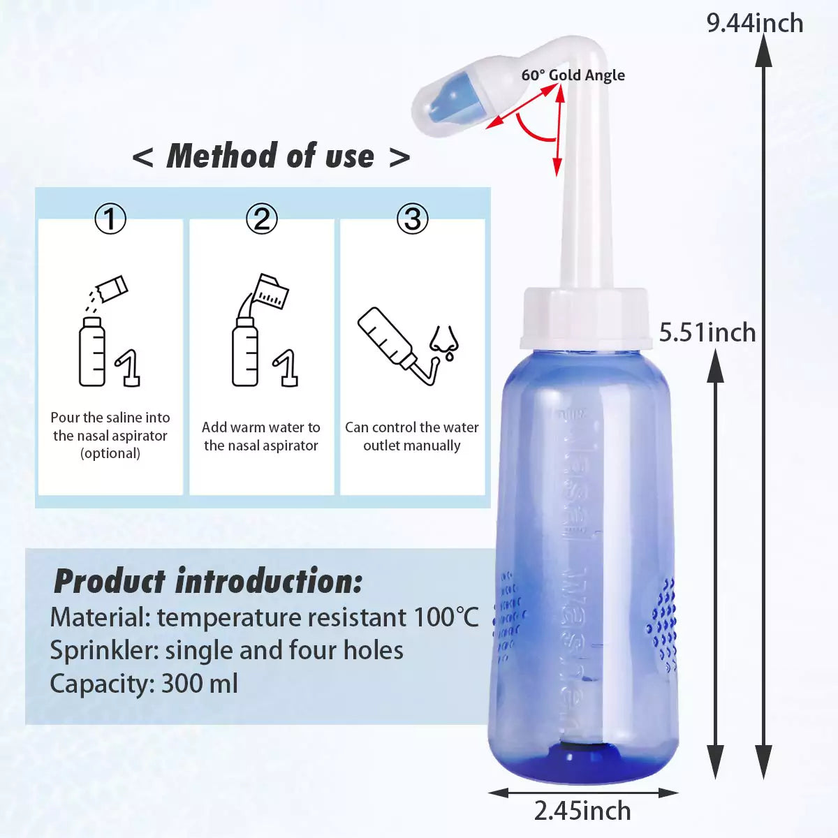 Jal Neti Bottle With Salt Packs Robykart