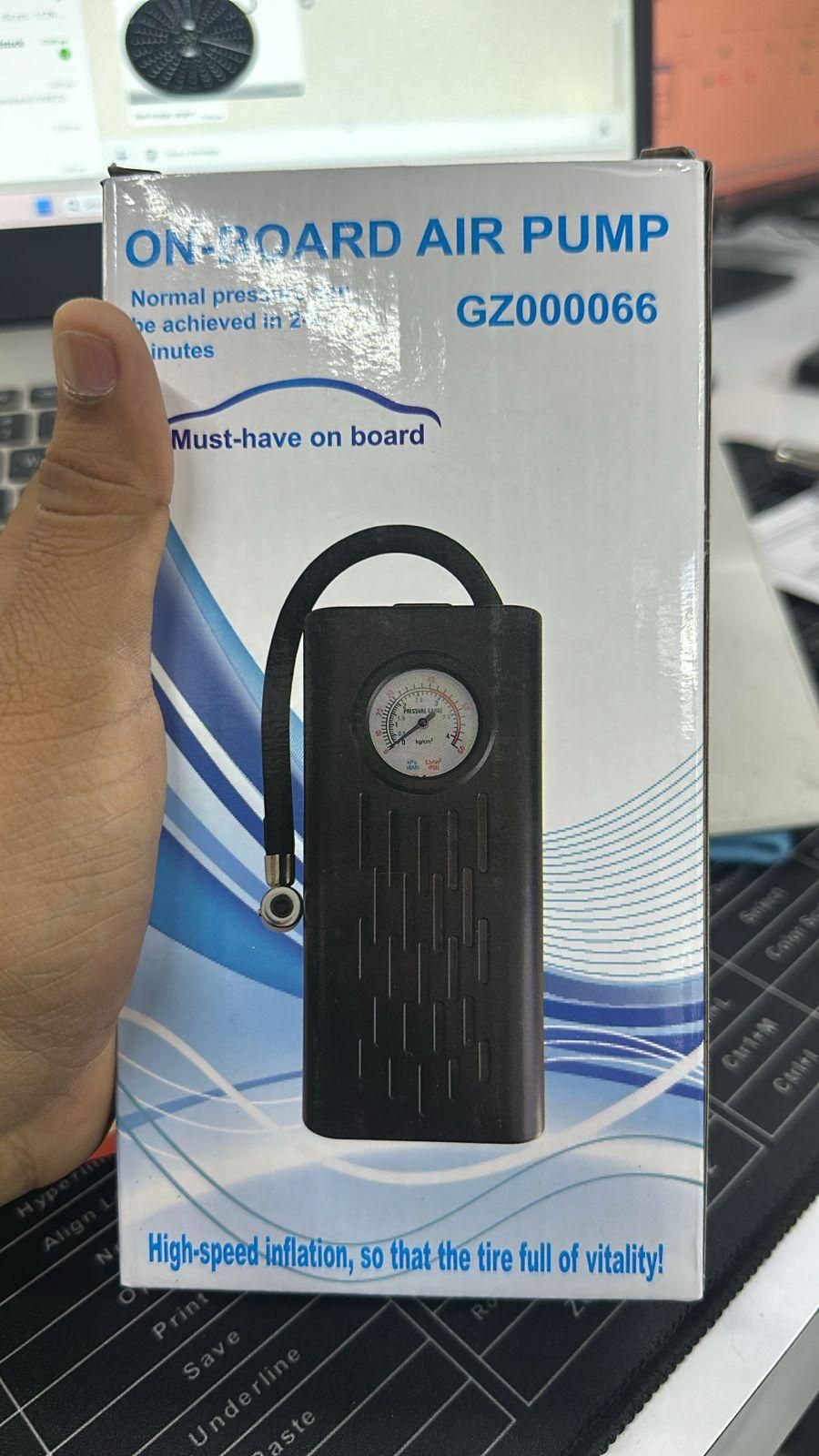 Portable Air Compressor Tire Inflator Robykart