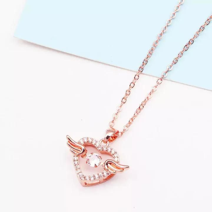 Heart With Wings Necklace Robykart