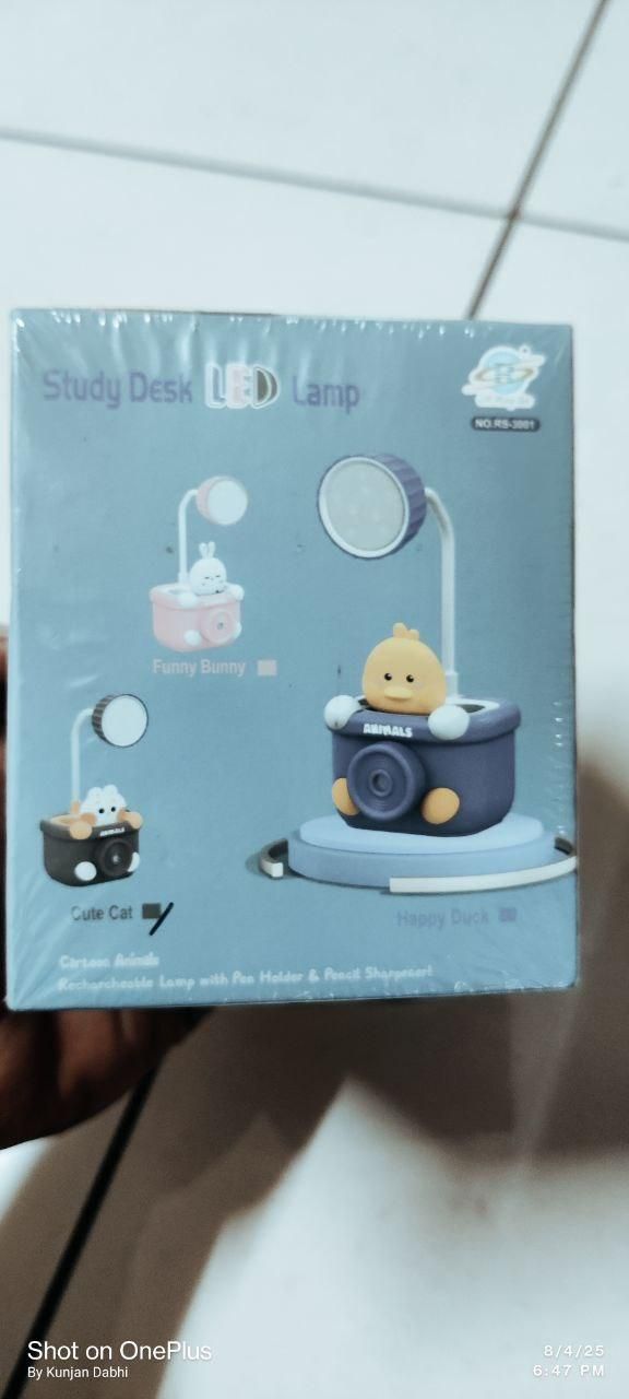 Table Lamp - Desk Lamp with Pen Holder & Sharpener zrr55d-fr