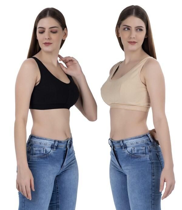 Womens Multicolor Air Bra (Pack of 3) Robykart