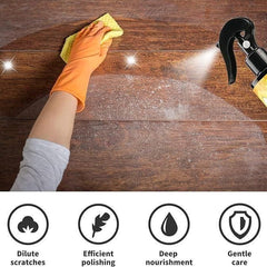 Natural Micro-Molecularized Beeswax Spray, Furniture Polish and Cleaner for Wood(Pack of 2) Robykart