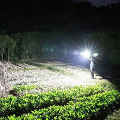Portable Rechargeable Torch LED Flashlight Robykart