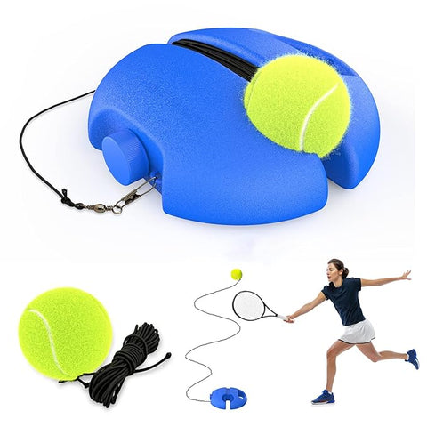 Solo Tennis Trainer Rebound Ball with String for Self Tennis Practice Robykart