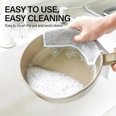Non-Scratch Wire Dish Washing Cloth Robykart