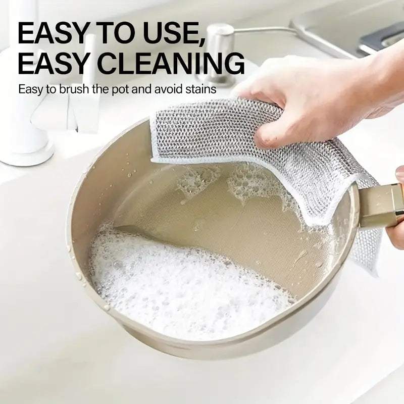 Non-Scratch Wire Dish Washing Cloth Robykart