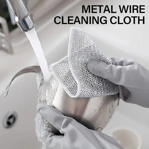 Non-Scratch Wire Dish Washing Cloth Robykart
